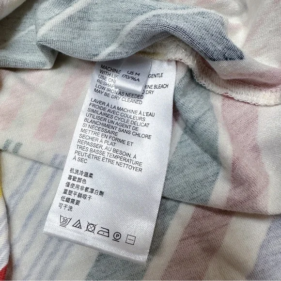 Anthropologie MAEVE geometric soft mock neck knit dress, M. - Picture 9 of 13